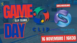 CLIP Team vs Powertogether  Sub16 Masculinos [upl. by Nnuahs]