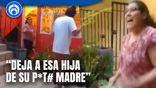 Se viraliza video de ministra Lenia Batres peleando con su vecina [upl. by Seamus125]