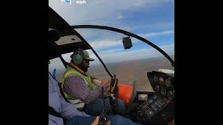 Full down autorotations in the R44 helicopter [upl. by Eiclehc]