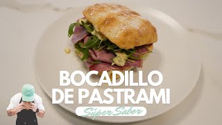 Bocadillo de pastrami ❤️‍🔥 Mi favorito [upl. by Simonette]