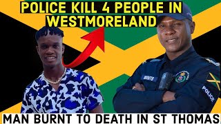 OMG Jamaica Shooting incident in Negril 4 shot 3 ded and two thieves arrested [upl. by Llehsem]