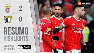 Highlights  Resumo Benfica 20 Famalicão Liga 2223 23 [upl. by Akena]