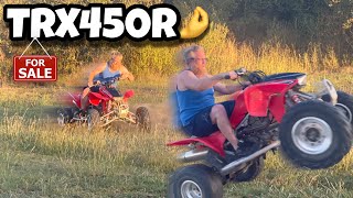 Honda TRX450R  For Sale [upl. by Sutsugua8]