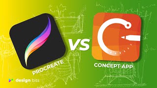 PROCREATE vs CONCEPTS Cuando usarlo para Arquitectura [upl. by Nybor]