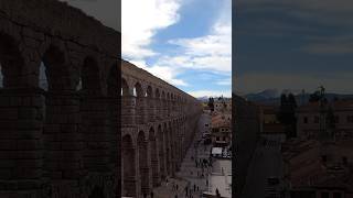 Paseo por Segovia España 🇪🇸 segovia spain españa aqueduct citytour citywalk travel [upl. by Ayrolg]