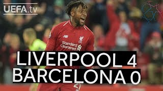 LIVERPOOL 40 BARCELONA UCL HIGHLIGHTS [upl. by Dyrrej818]