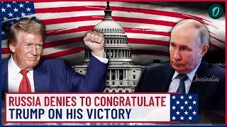 Trumps Victory Russia Putins First Reaction Kremlin Says No Plan to Congratulate Unfriendly [upl. by Alvina]