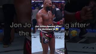 Jon Jones Hits The Donald Trump Dance After Win… [upl. by Carolynne696]