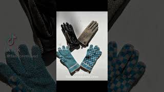 Designer gloves Fendi wool gloves Chanel gloves sold Shop on fashionrelovedcom fendi resale [upl. by Anialed265]