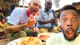 GHANAIAN STREET FOOD DISHES in Ghana West Africa  EZCEDI REACTS [upl. by Hayden833]