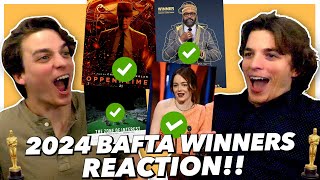 2024 BAFTA Winners REACTION [upl. by Child146]