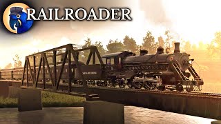 The FIRST TRAIN to Bryson  The big new yard And passenger shenanigans  Railroader Ep 4 [upl. by Otes553]