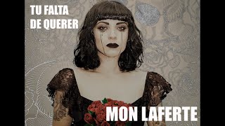 Tu Falta de Querer  Mon Laferte Instrumental con letraKaraoke [upl. by Delfeena]