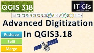 Advance Digitization in QGIS 314  Digitization in QGIS  Reshape  Calculate Area  ITGIS [upl. by Neerehs408]