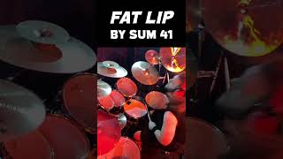 Sum 41  Fat Lip Part 3 Gabe Dunston drumcover drummer drums drumperformance [upl. by Yuh]