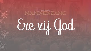 Eer zij God  1700 mannen zingen  Katwijkse Mannenzang [upl. by Ruthy105]