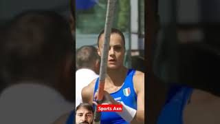 Beautiful pole vaulter  Sonia Malavisi shorts polevault athlete [upl. by Olnee]