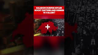 💣🚨 Waarom Durfde Hitler Nooit Zwitserland Binnen te Vallen oorlog tweedewereldoorlog [upl. by Novelia]