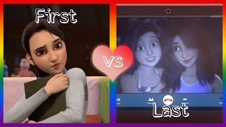 animated queer couples first vs last scenes part 3 [upl. by Reseda364]