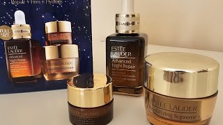 ESTÉE LAUDER reseña rápida de la linea Night Repair ESTÉE LAUDER Night Repair quick review [upl. by Shelton301]