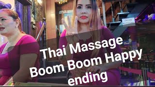 Boom boom massage in Thailand  Happy Ending massage in Thailand  Thai spa girl  Thai massage girl [upl. by Gusti]