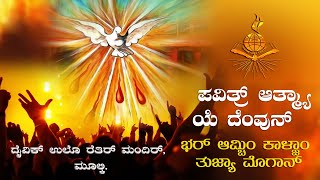 Pentecost Special Night Vigil from Divine Call Centre Mulki 18052024 [upl. by Ruffo436]