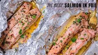 Baked Salmon In Foil [upl. by Isewk]