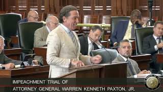 Ken Paxton Impeachment Tony Buzbee Destroys Gregg Cox [upl. by Ahsinev]