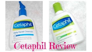 Cetaphil Cleanser Review  Cetaphil Moisturising Lotion Review [upl. by Analram84]