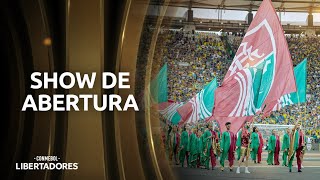 O SHOW DE ABERTURA DA FINAL DA CONMEBOL LIBERTADORES 2023 [upl. by Adnoral404]