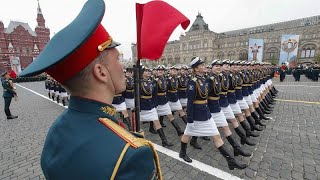 Rusia muestra su poderío militar en el desfile del Día de la Victoria [upl. by Anayad]