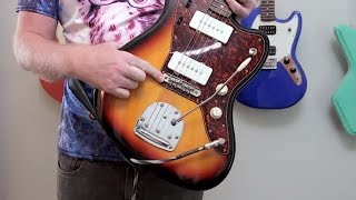 Squier Vintage Modified Jazzmaster with Mastery Bridge [upl. by Eimam]