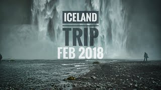 Iceland Trip Feb 2018 [upl. by Ecnedurp167]