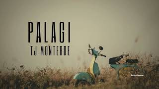 PALAGI  TJ MONTERDE LYRIC VIDEO [upl. by Trebbor914]