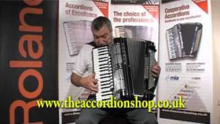 Hohner Morino V N 120 Bass Accordion [upl. by Noicpesnoc639]