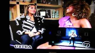 Beyonce On Extra August 3 2009 [upl. by Owades]