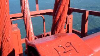 Golden Gate Bridge Swaying [upl. by Priscella]