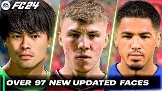 EA Sports FC 24  Over 97 Face Updates in Title Update 11 Spring Update [upl. by Neelyahs28]