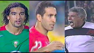 مصر و المغرب  أمم افريقيا 2006 ستاد القاهرة تعليق لخضر بريش و عصام الشوالي [upl. by Dulcy]