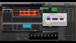 How To Sample in Garageband using TX16WX  Free Sampler PlugIn [upl. by Ritchie]