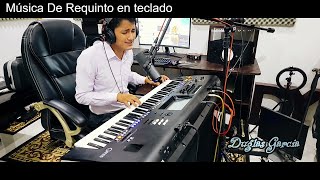 Escogido fui de DiosSi el Mundo en vez de RosasMusica de Cuerdas en Teclado [upl. by Greenquist]