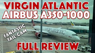 Virgin Atlantic Airbus A350 1000 Review  Manchester to Orlando Flight June 2023 [upl. by Dobrinsky]