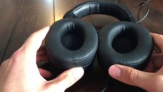 Audio Technica Ath M50x Ear Pads Replacement [upl. by Ainerol]