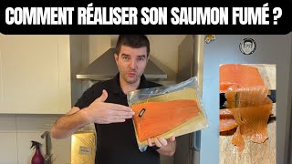 comment réaliser son saumon fumé maison [upl. by Rickie]