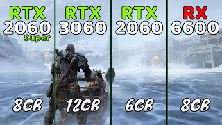 RX 6600 vs RTX 2060 vs RTX 3060 vs RTX 2060 Super  Test In 1080P amp 1440P [upl. by Ived]