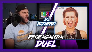 First Time Reaction Propaganda DUEL 80s Crazy Culty  Dereck Reacts [upl. by Rangel601]