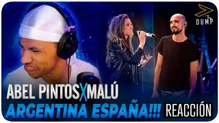 Abel Pintos Malú  Oncemil En Vivo Reaccion [upl. by Ynnhoj]