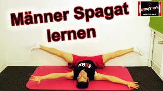 Männer Spagat lernen  Anfänger Übung [upl. by Sotsirhc]