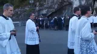 Procesja do Groty w Lourdes 27 października 2014 [upl. by Raine773]