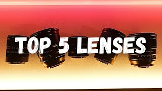 My Top 5 APSC Lenses 2024 Edition [upl. by Ynamreg]